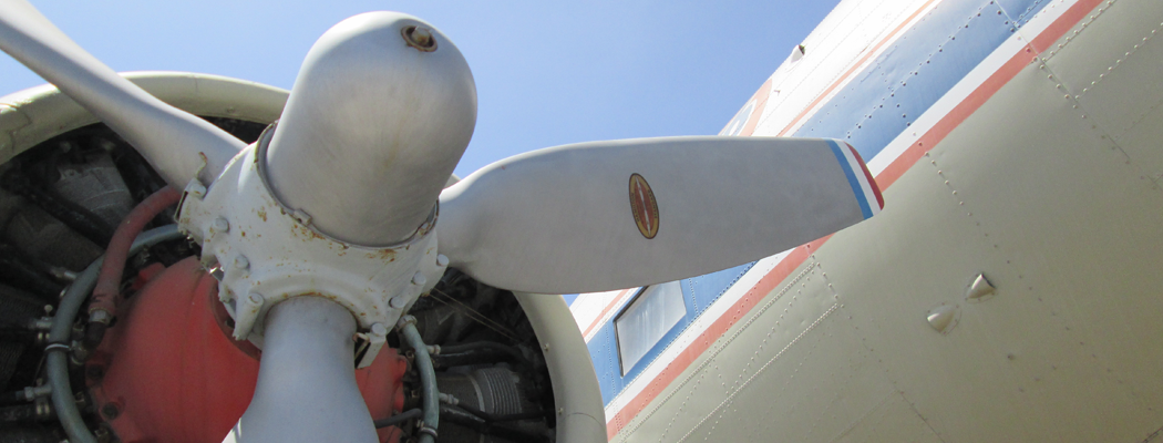 DC-3 Radial Engine Closeup