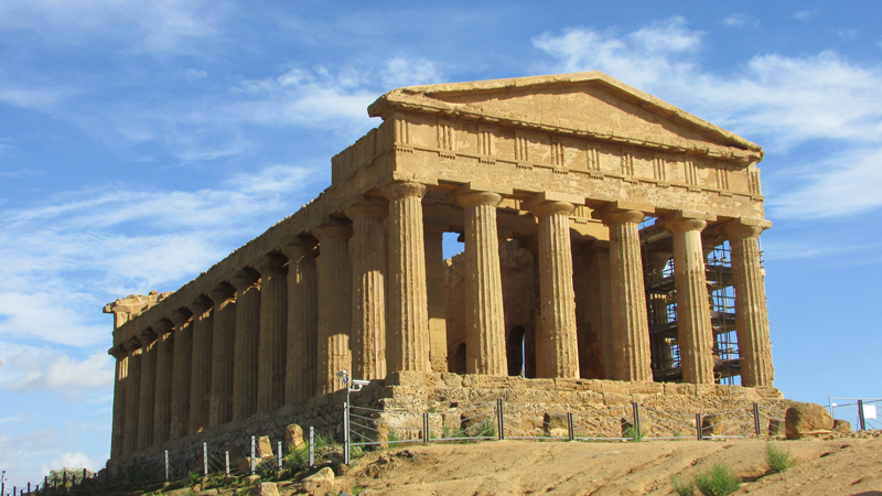 In the Valley of the Temples, Agrigento, Sicily