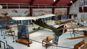 De Havilland DH4 as viewed from the mezzanine gallery