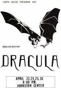Program cover for Dracula