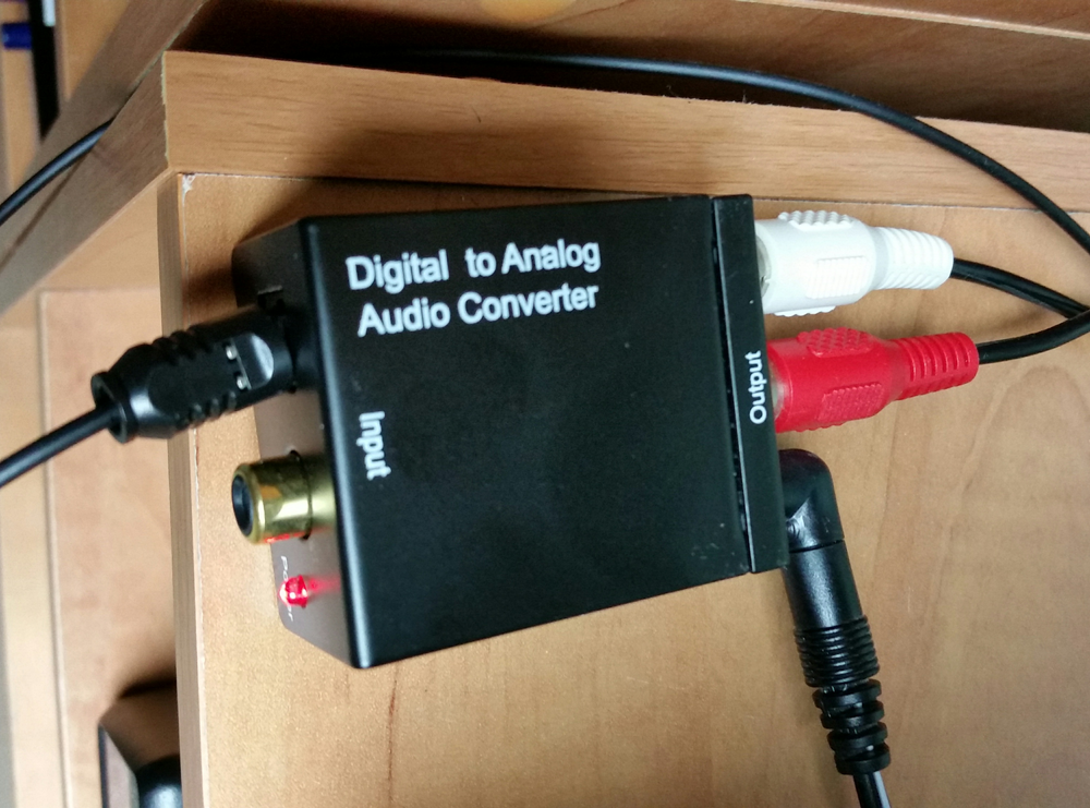 Weird Tech Tip: Optical Audio to Analog Audio Converter