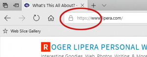 Notice that on my site in the browser address bar there is the HTTPS shown. This means the site is secure and has an SSL certificate.