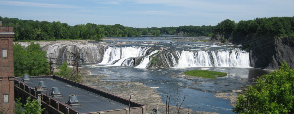 Cohoes Falls in Cohoes, NY