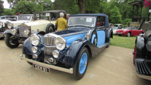 Alvis before the auction in Buxton