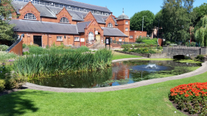 View of Charnwood Museum located in Queen's Park