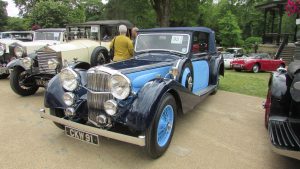 Alvis getting ready for the Auction in Buxton