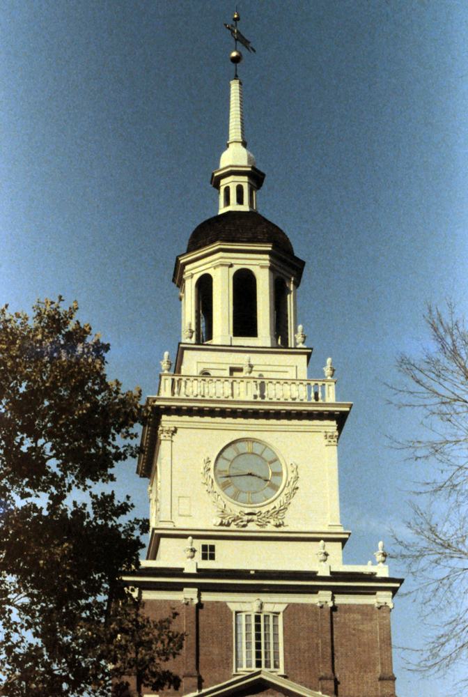 Old Slide Scan: Independence Hall