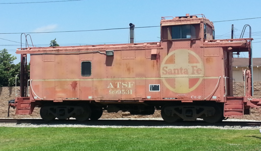 Santa Fe Caboose at Lomita