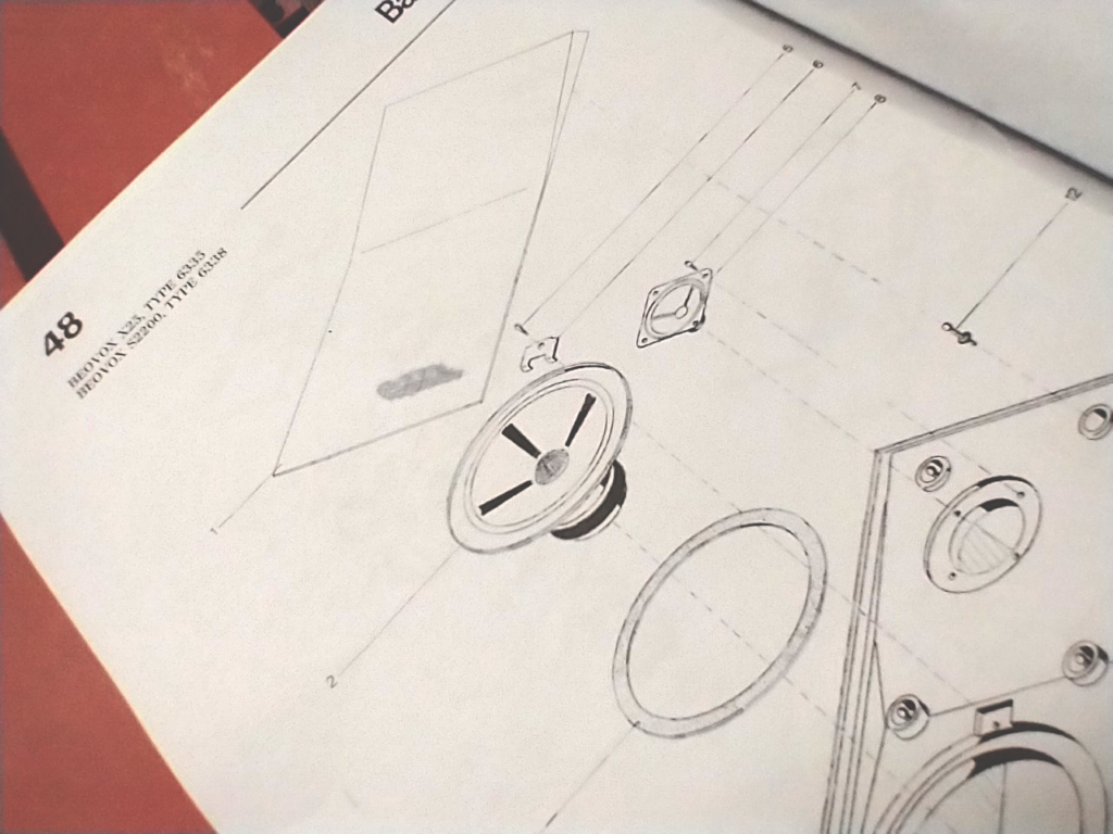 Service manual diagram for CV25 and SR2200