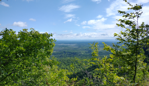 View from Hailes Cave