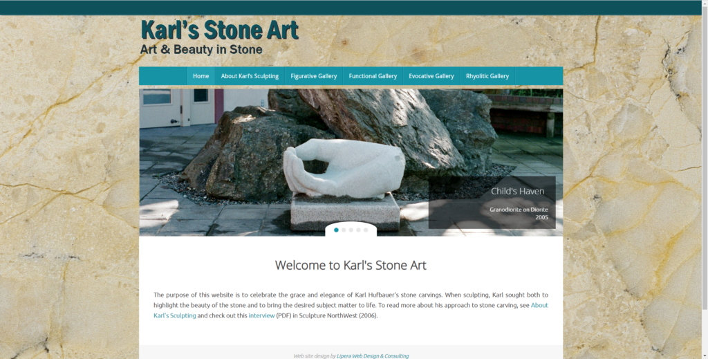 Karl's Stone Art Home Page