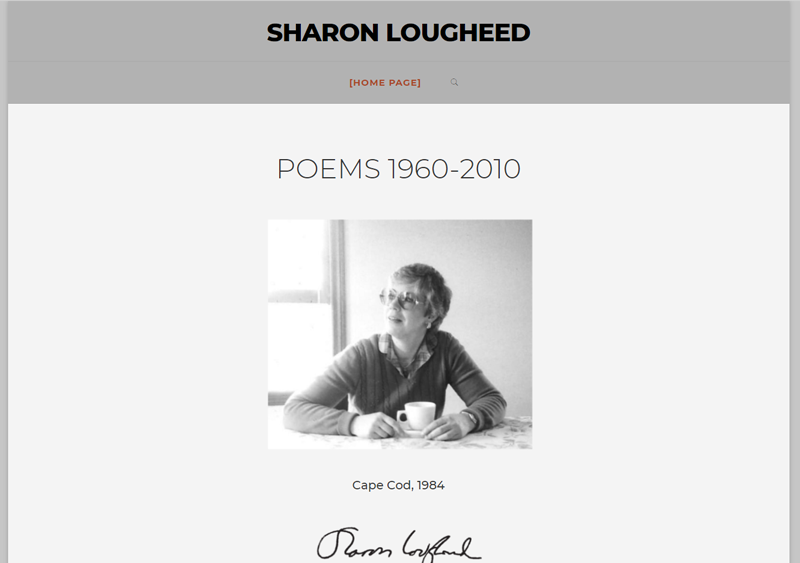 New Project: Poems by Sharon Lougheed