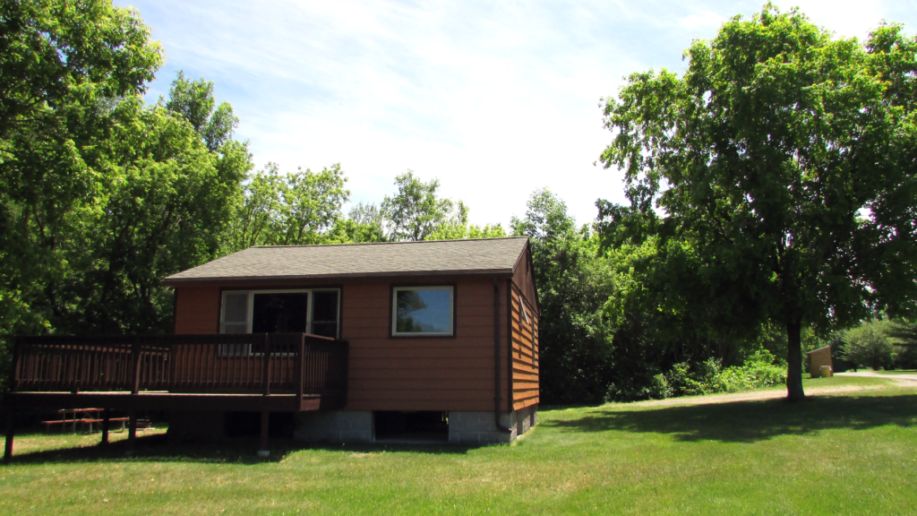 Cabin 11 at Robert Moses State Park, Massena, New York