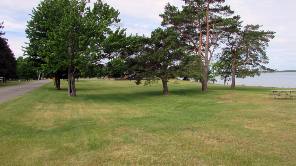 Coles Creek State Park in Waddington, New York