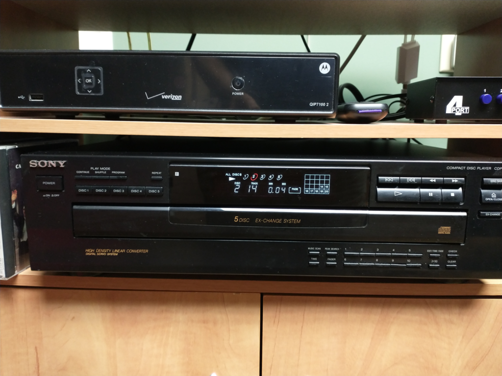 Sony CDP-C345 5-disk CD Changer