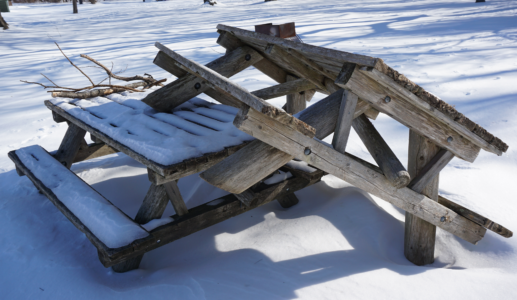 Waiting for Spring in Thacher State Park