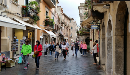 Street Scene in Sicily