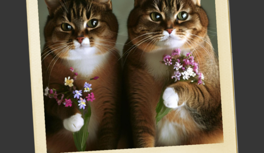Artificial Cats Looking at Artificial Flowers … What Could Go Wrong
