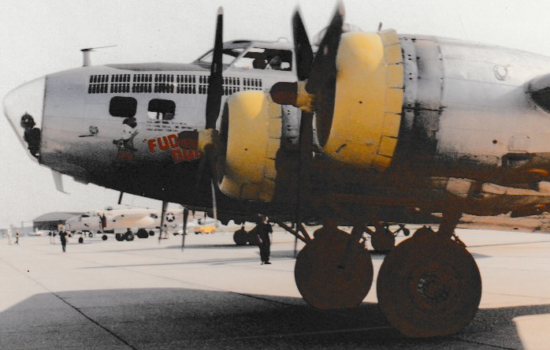 Fuddy Duddy B-17 at NAS Willow Grove in 1987