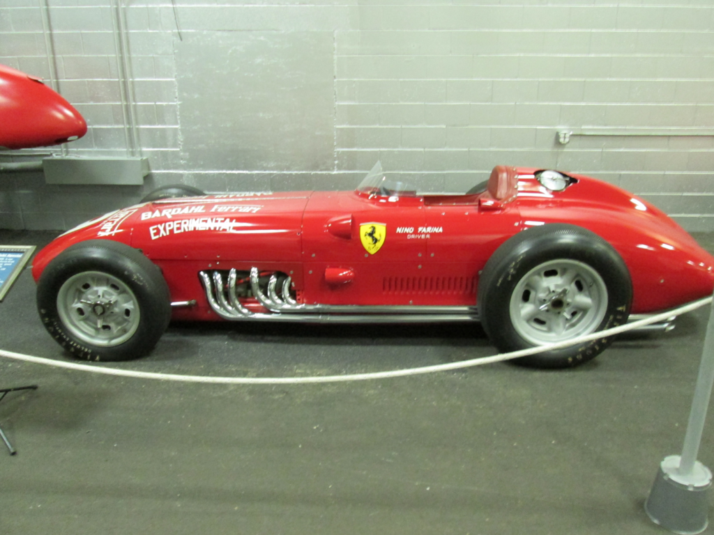 1956 Ferrari-Kurtis Kraft Bardahl Special