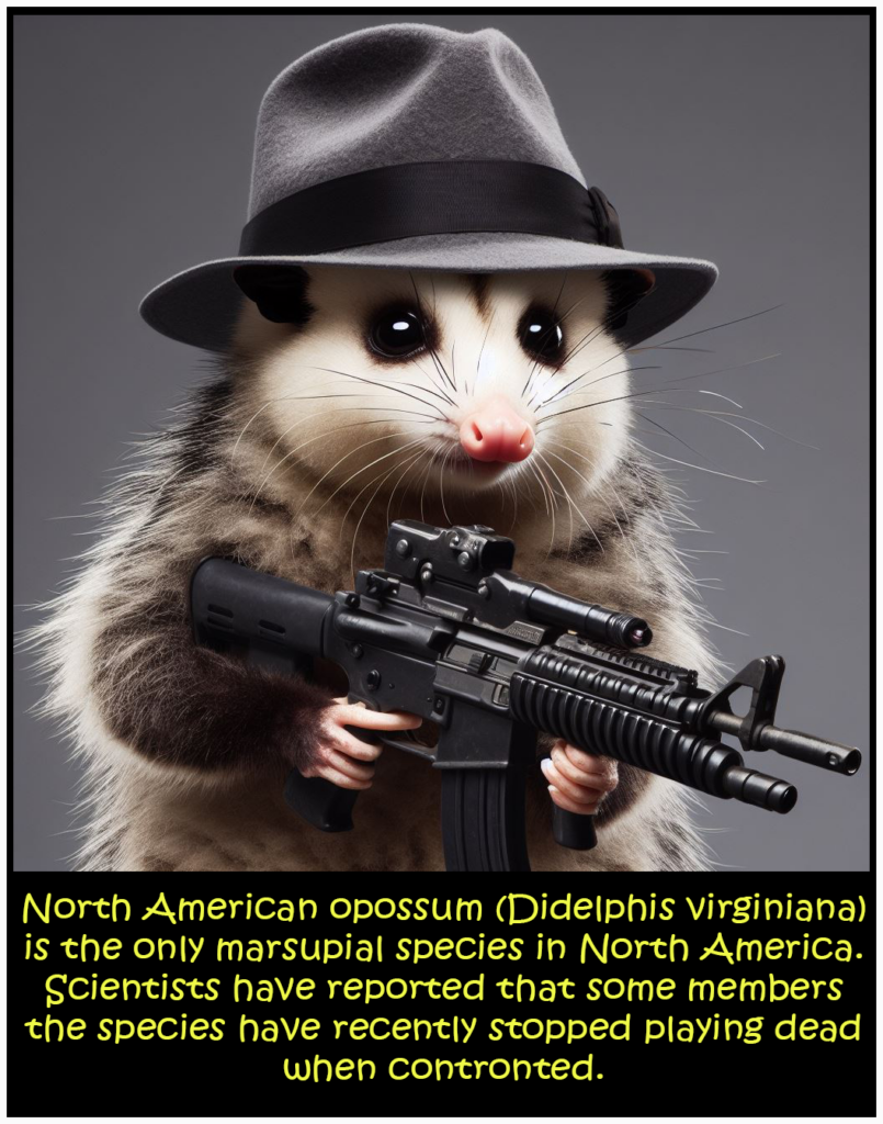 Confrontational Marsupial