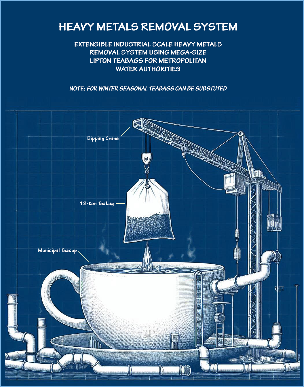 Municipal Water Purification System Using Teabags