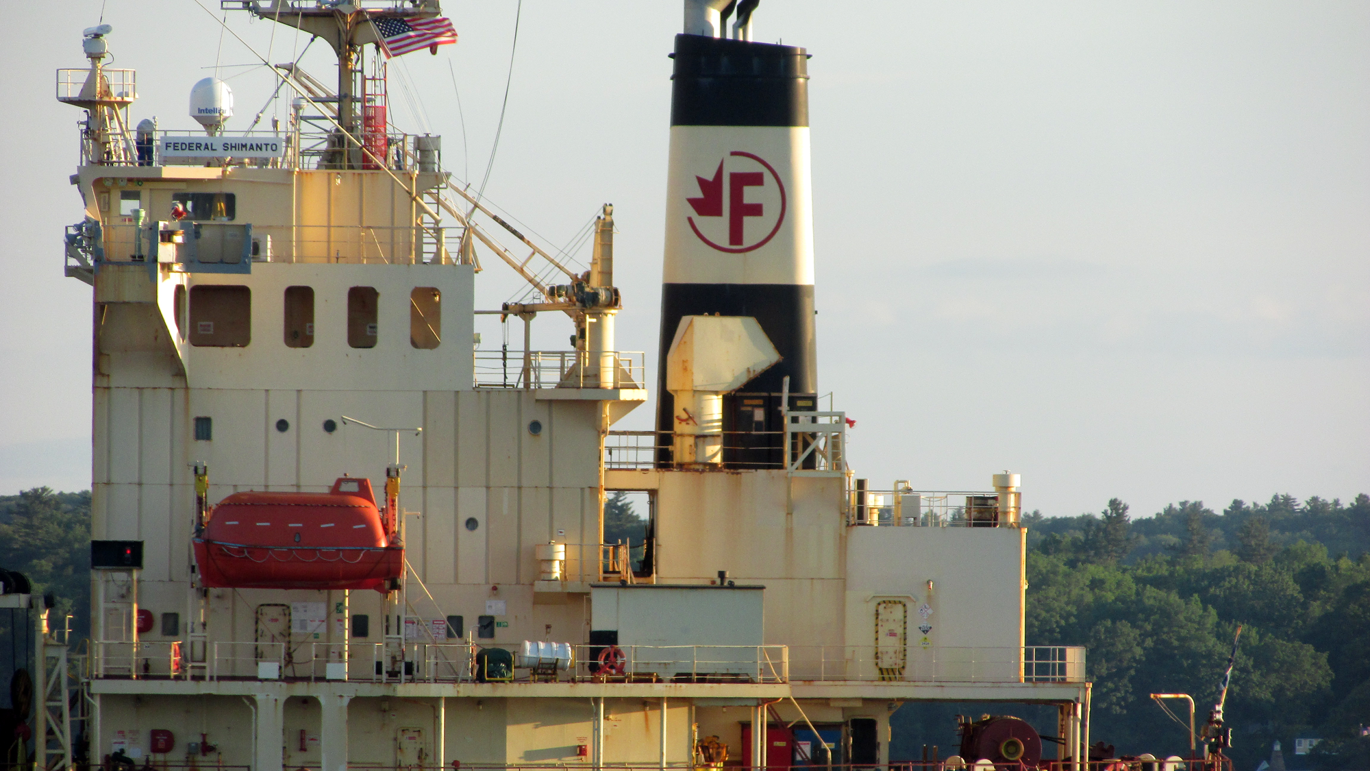 Federal Shimanto on the St. Lawrence Seaway