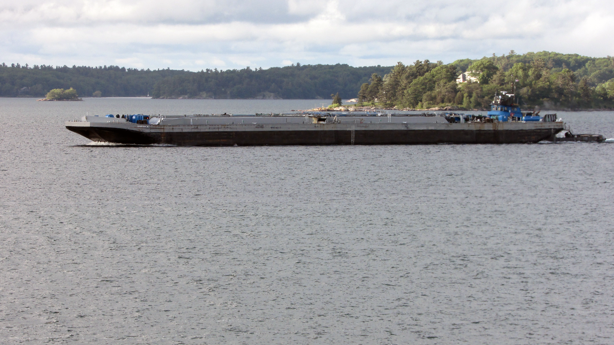 Spartan II on the St. Lawrence Seaway