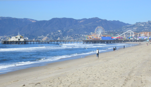 The Beach at Santa Monica
