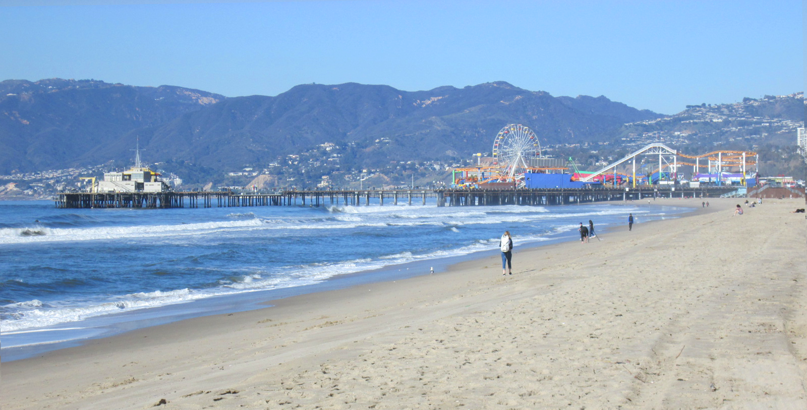 The Beach at Santa Monica