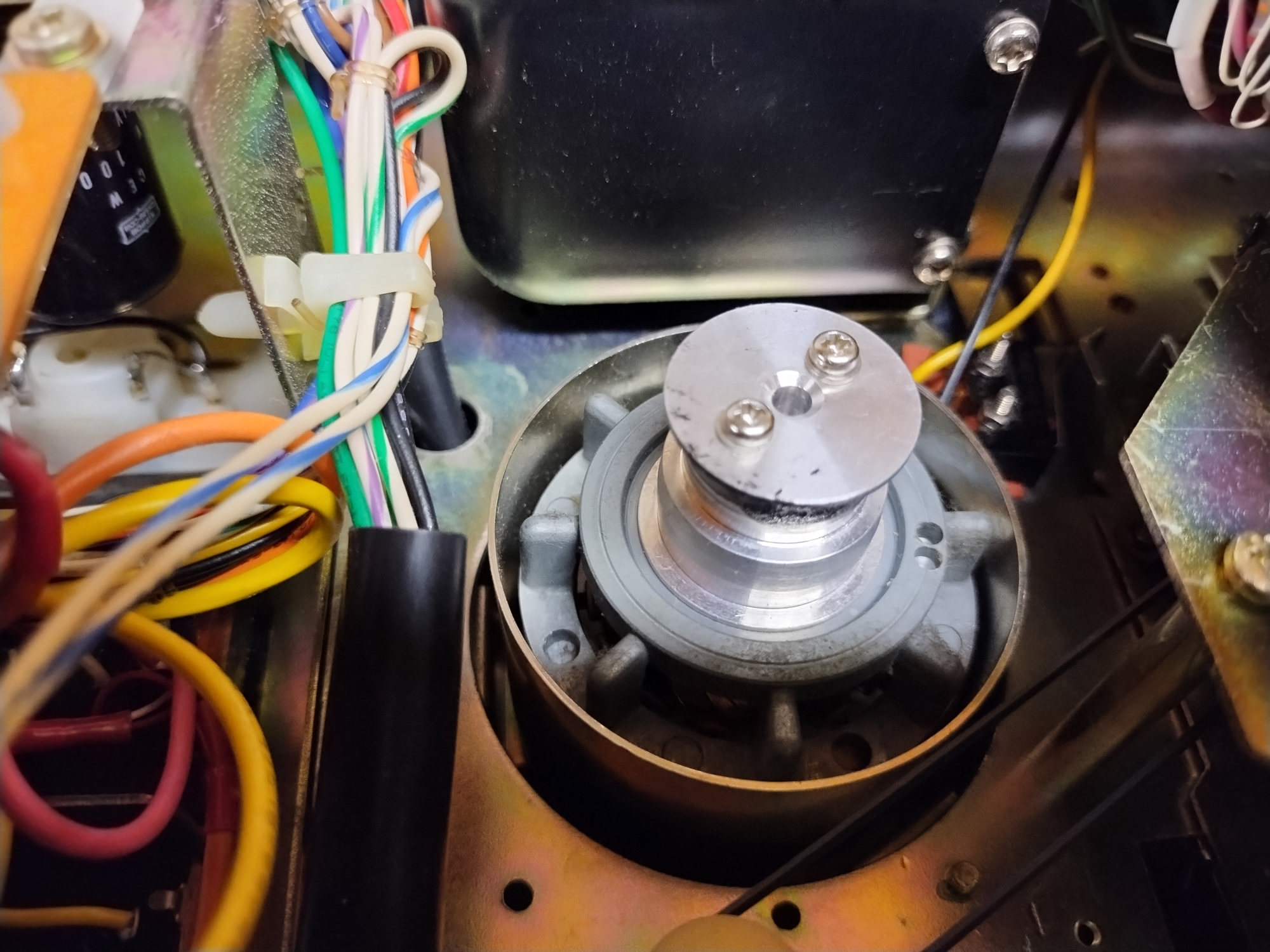 TEAC A350S capstan and motor