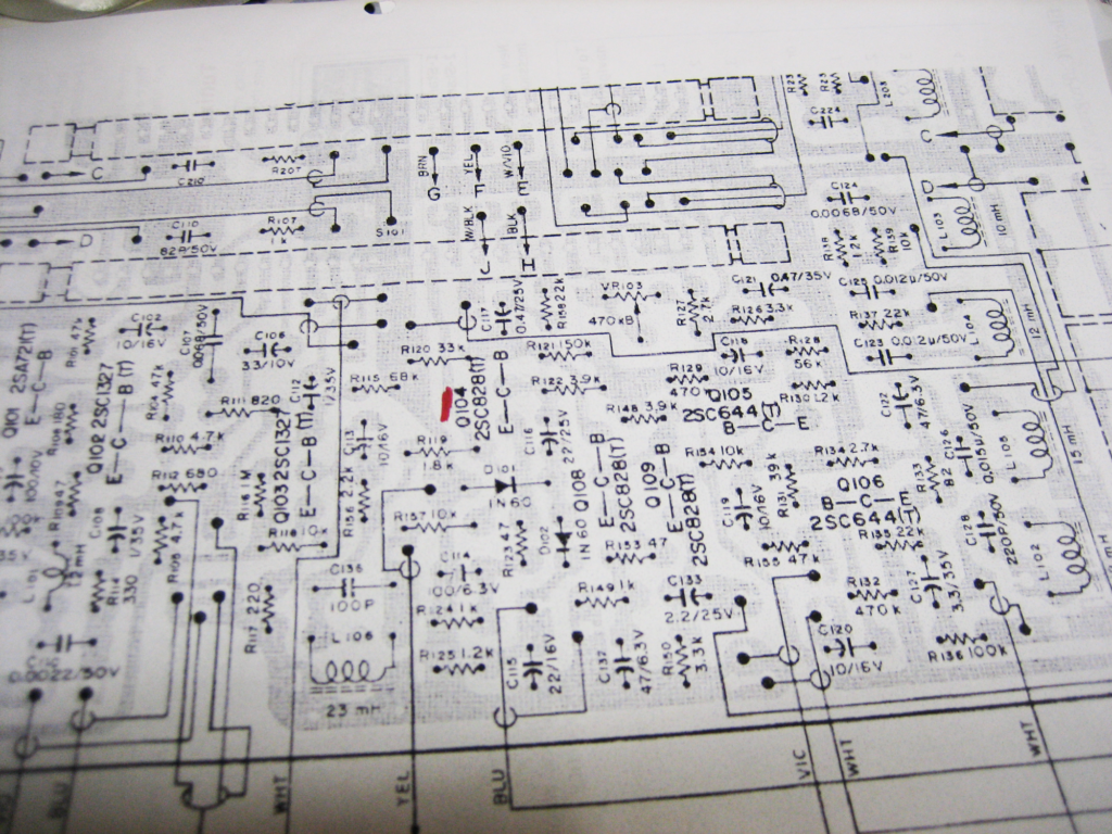 A360S circuit diagram from the service manual